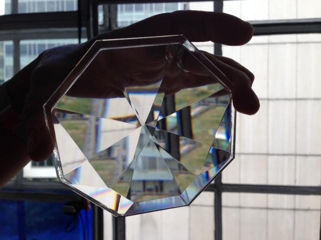 Optical Prism from Bayeux's cathedral